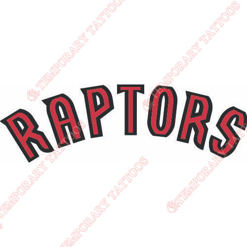 Toronto Raptors Customize Temporary Tattoos Stickers NO.1196